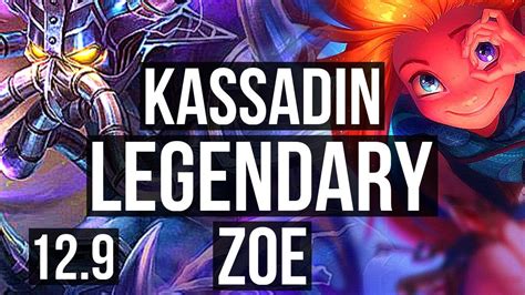 Kassadin Vs Zoe Mid Winrate Legendary Euw Master