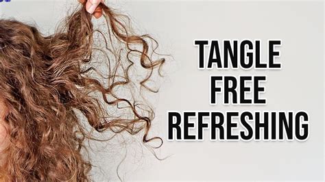 How To Remove Tangles From Curly Hair For Your Eyes Only Salon And Spa