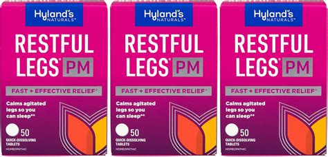 Hylands Restful Legs Tablets 50 Ea Pack Of 3 Au Health Household And Personal Care