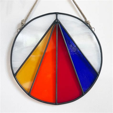 STAINED GLASS: Rainbow Prism – MQuan Studio