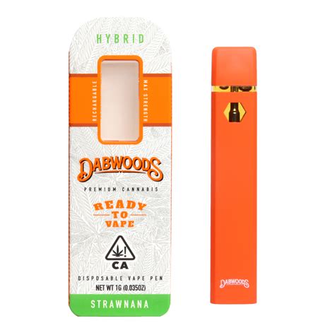 Dabwoods Disposable Strawnana Vape Delivery In La