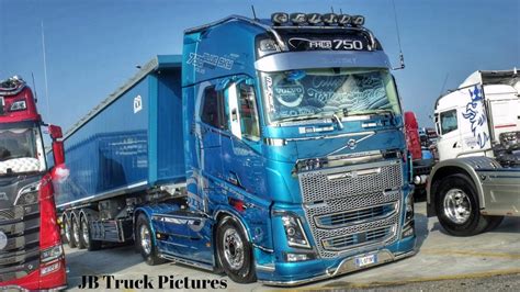 Volvo Fh16 750 Blue Sky Edition Team Tortora Youtube