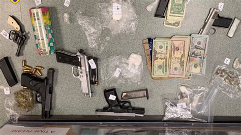 Drug Bust Lands Three In Jail Agents Seize Drugs Money Guns