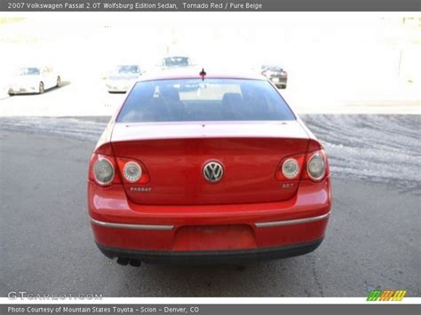 2007 Volkswagen Passat 2 0t Wolfsburg Edition Sedan In Tornado Red Photo No 126824960