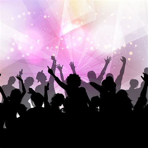 Party crowd background 204337 Vector Art at Vecteezy