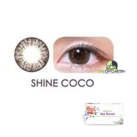 Horien Month Color Contact Lens Shine Coco Kedai Cermin Mata One