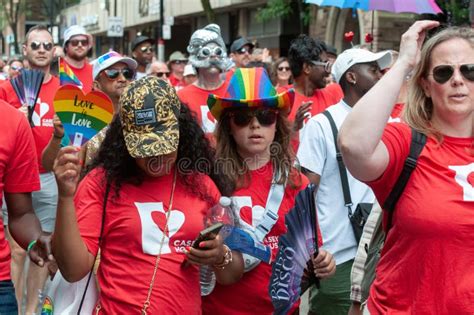 Pride Parade 2024 In Toronto Editorial Image Image Of Pride March