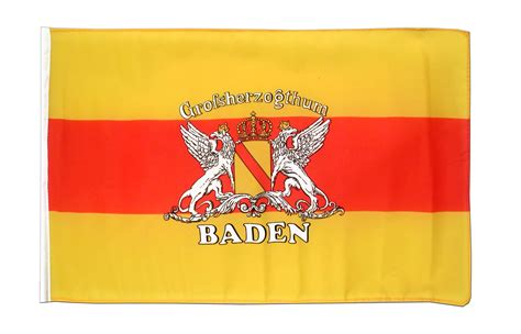 Baden Mit Wappen Flagge Badische Fahne Online Kaufen Flaggenplatz De