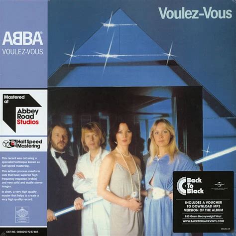 Abba Voulez Vous Half Speed Master Edition Vinyl Lp Eu