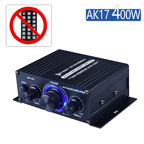 Ak W Bluetooth Amplifier Hifi Audio Karaoke Amplifier Mini