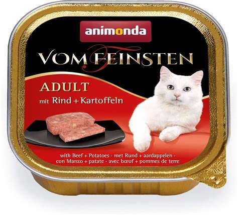 Animonda Vom Feinsten Nassfutter Katze Adult Mit Rind Kartoffeln