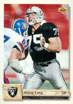 Amazon Howie Long Football Card Los Angeles Raiders Upper