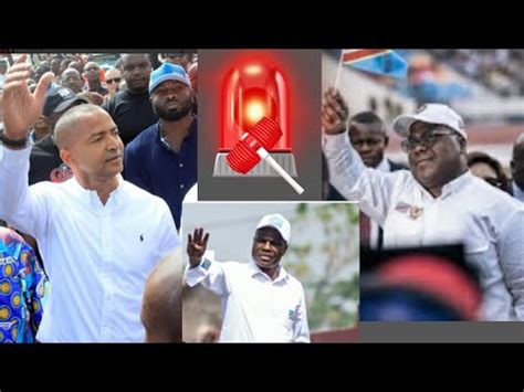 Campagne Electorale Martin Fayulu Cle Boa Fatshi Et Katumbi Mbutu