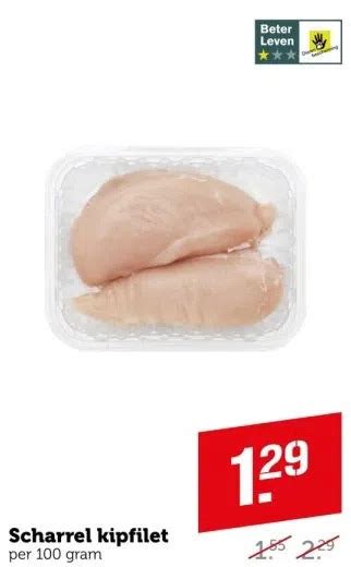 Scharrel Kipfilet Aanbieding Bij Coop