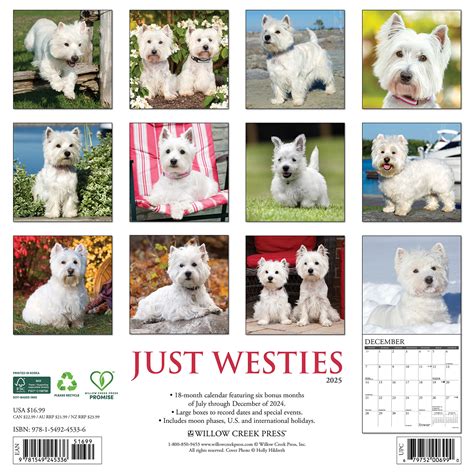 West Highland White Terrier Kalender Kaufen Einfach Onli