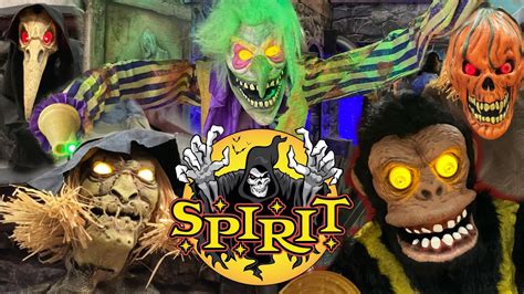 Spirit Halloween 2022 Store Tour All New Animatronics Masks Decor