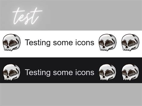 Skull Emote Twitch Emote Discord Emote Emote Twitch Skull Emote For