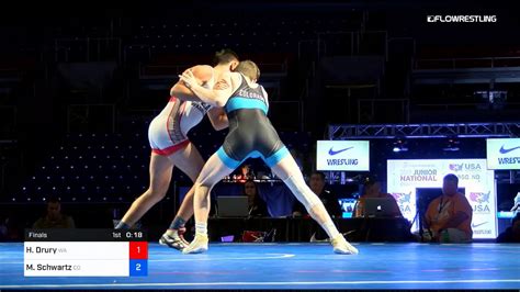 132 Lbs Final Haiden Drury Washington Vs Mosha Schwartz Colorado Youtube