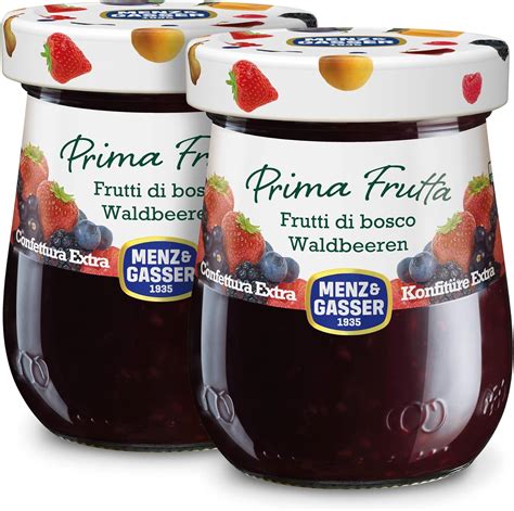 Menz Gasser Marmellata Di Frutti Di Bosco Prima Frutta Con Di