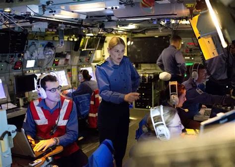 Royal Navy Commander Sarah West Sub Hunting With First Female