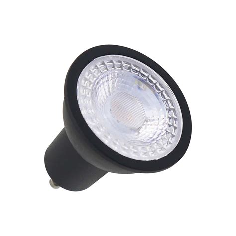 Nordtronic Gu10 Lampa 5w 3000k 360lm Dimbar Svart