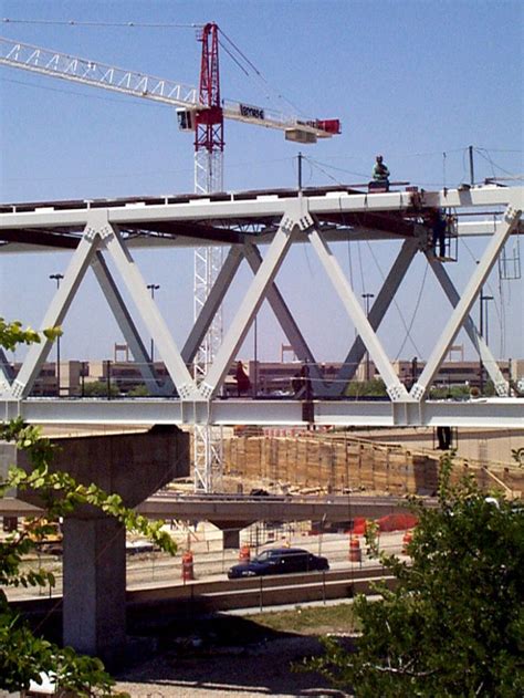 Dfw Airport Terminal A B Pedestrian Bridge Construction 2 La Fuess