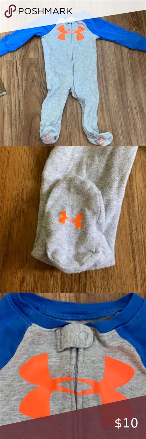 Under Armor Babies Footed Onesie Baby Feet Under Armor Onesies