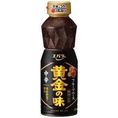 エバラ 焼肉のたれ 黄金の味 中辛 360g返品不可 4901108013588 くすりのレデイハートショップ 通販