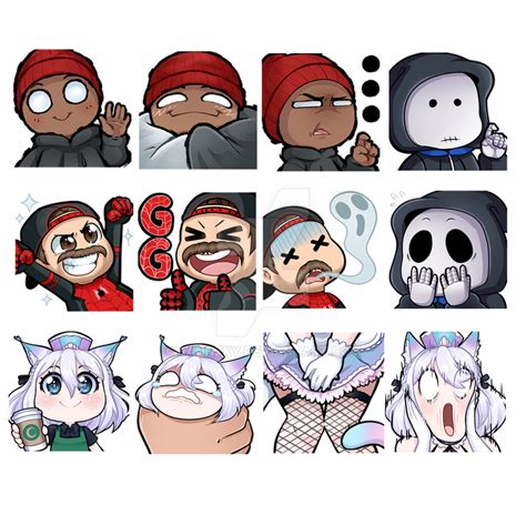 emote commissions   jannzky  deviantart