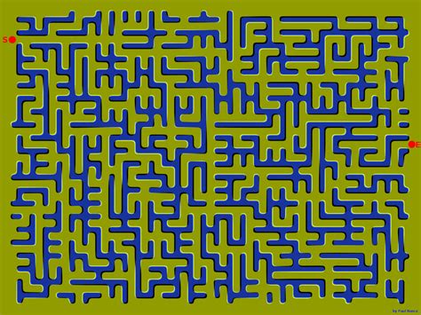 Floating Maze Optical Illusion