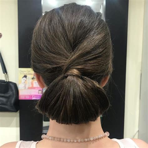 Modern Chignon Bun Hairstyle Messy Bun Hairstyles Latest Hairstyles