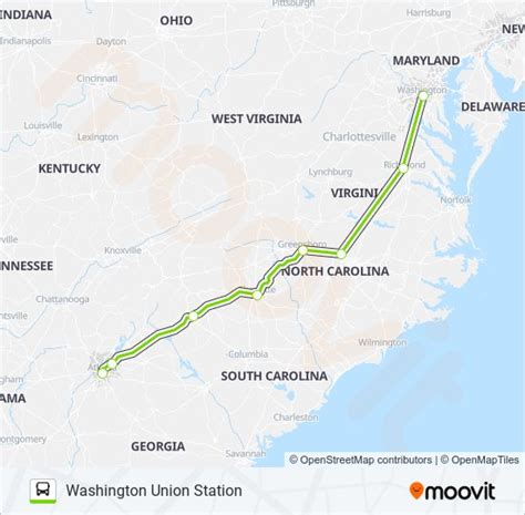 Ruta Flixbus 2470 Horarios Paradas Y Mapas Washington Union Station