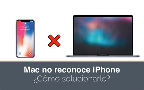 Paternal hilo Cuota mi macbook no reconoce mi iphone dañar Más bien