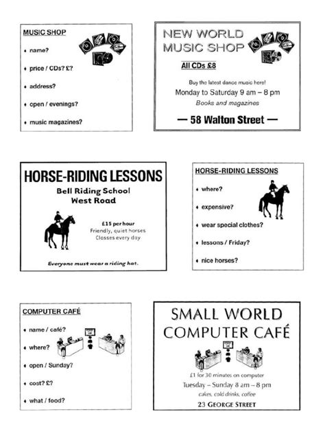 Ket Speaking Cards Pdf