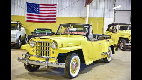 1950 Willys Jeepster For Sale Walk Around Video 64k Miles Youtube