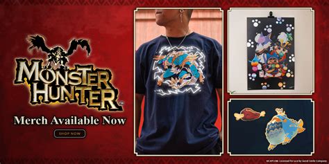 New round of Monster Hunter merch available | GoNintendo