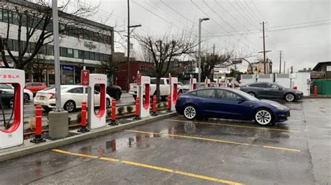 Maple Ridge Supercharger Now Open British Columbia Drive Tesla