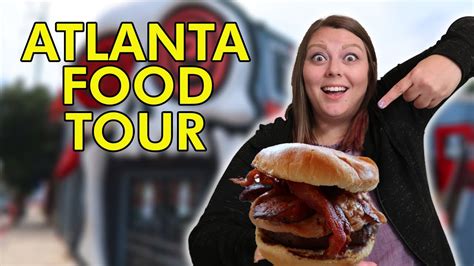 Iconic Places To Eat In Atlanta Famous Atlanta Restaurant Food Tour Youtube