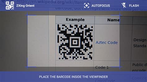 GitHub B1zantine ZXing Orient An Barcode Scanner Library Based On