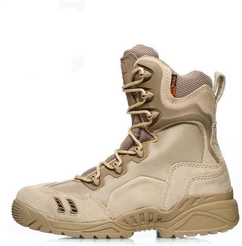 zongxingyt Botas tácticas de combate para el desierto camuflaje botas