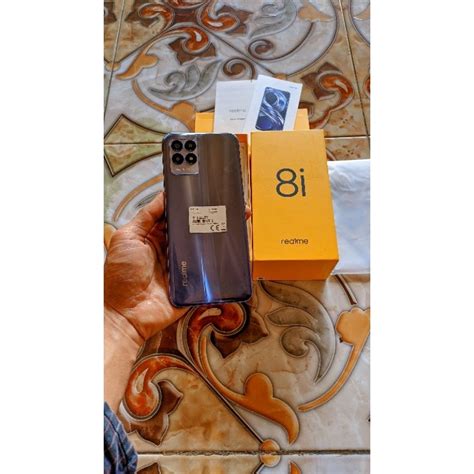 Jual Realme 8i Ram 6128 Fullset Second Murah Shopee Indonesia