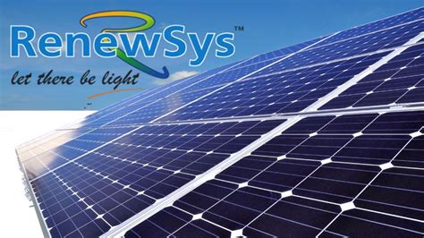 Renewsys W V Polycrystalline Solar Panel At Rs Watt Renewsys