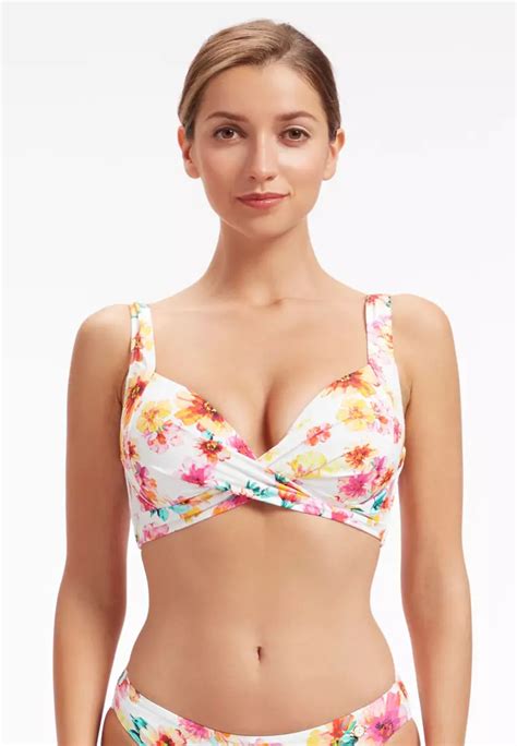 Sunseeker Sunseeker Vibrant Vacation Dd E Cup Bikini Top Buy