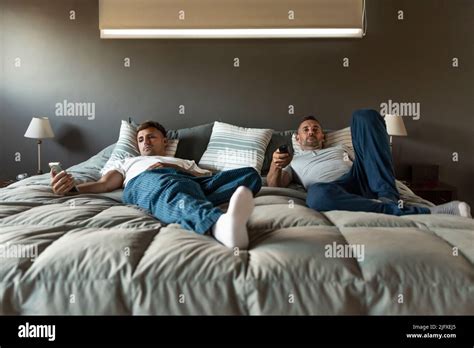 Gay Couple Remote Use Hi Res Stock Photography And Images Alamy