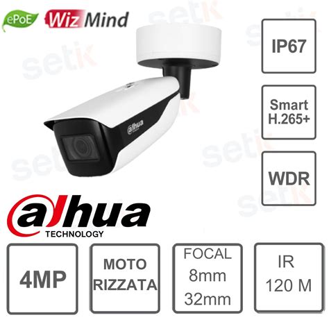 Ipc Hfw H Z X Dahua Motorized Ai Ir Mp Stream Ip Camera