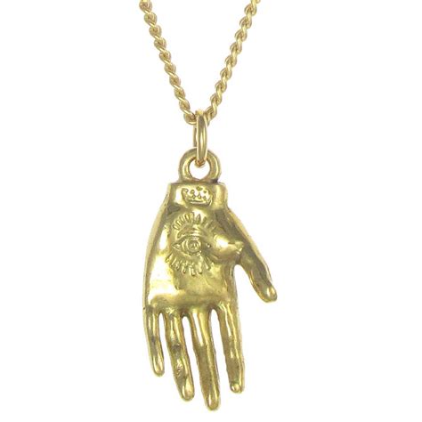 Hand Necklace By Black Pearl Notonthehighstreet