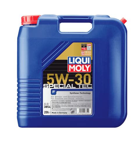 Моторное масло Liqui Moly Special Tec F 5W 30 20л купить в Гомеле и