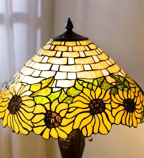 Sunflower Tiffany Table Lamp Lamps Lighting Tiffany Table Lamps