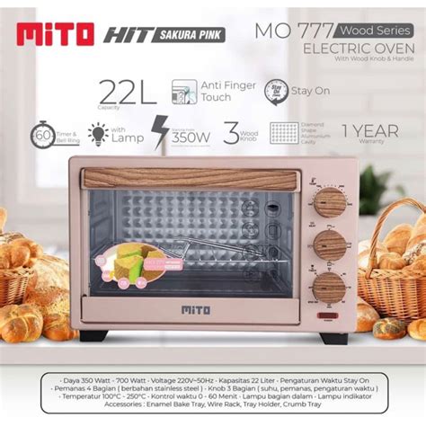 Jual MITO Oven MITO MO 777 Electric Oven Listrik Low Watt 22