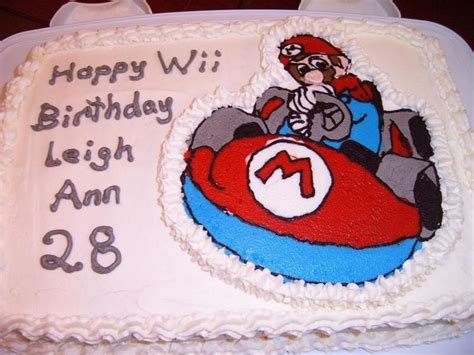 Mario Kart Birthday Cake Cakecentral